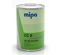 1L mipa CC6 2K Hs Vernice Trasparente 2:1 M.Uv-Filter,Neutro,Vorverdünnt