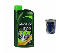 1L Olio Motore FANFARO TSN 10W-40 1x MANNOL Motor Doctor ADDITIVO