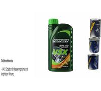 1L Olio Motore FANFARO VSX 5W-40 1xLeak-Stop+Motor Doctor+Motor Flush