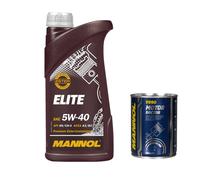 1L Olio Motore MANNOL Elite 5W-40 1x MANNOL Motor Doctor ADDITIVO