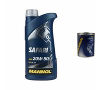 1L Olio Motore MANNOL Safari 20W-50 1x