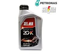 1L Olio Motore Originale Petronas Selenia 10W40 20K Acea A3/B4 API SN MB 229.3