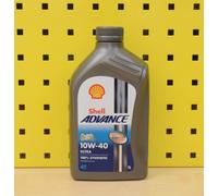 1L Shell Advance 4T Ultra 10W-40 Motore Olio Moto Quad Completamente Sintetico