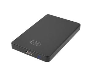 1life Caixa Externa 2.5" HD:Flux 3 SATA USB 3.0 Preta
