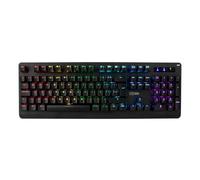 1Life gkb: Mekan RGB PT - Mechanical Gaming Keyboard, X Red Switch, PT Layout, RGB Rainbow Backlighting, USB-Type A Cavo, 24 Anti-Ghosting Keys, for PC/Windows