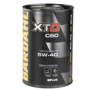 Olio Motore Auto Bardahl XTC C60 5W40 Fullerene Sport Performance 9 Litri