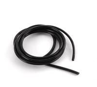1m 1 metro tubo manicotto siliconico depressione pressione VACUUM HOSE 6mm Nero