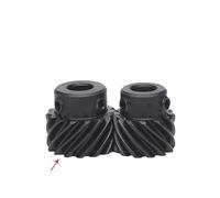 1M 13T Ingranaggio elicoidale a 45 gradi 1 Mod 13 denti Ingranaggio con rotazione a sinistra e a destra Alesaggio 5 6 6,35 8 10 mm 45# Acciaio 1 pz(1M 13T-Bore 8mm,Right-hand gear)