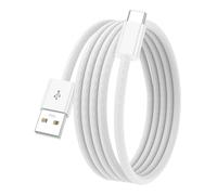 1m 18W 3A Cavo USB C intrecciato per Carplay per iPhone 18 Pro 17e 16e 15 | Cavo USB a USB C per CarPlay e per Android Auto, Cable Ricarica Rapida Dati per Samsung A16 A17 S26 A57 per Pixel 9a 8 blanco