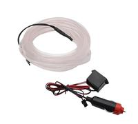 1M/2M/3M/5M Illuminazione Interna for Auto Decorazione Striscia a LED Ghirlanda Linea di Tubi in Corda Metallica Luce al Neon Flessibile con unità USB (Color : 1M, Size : White-Cigarett)