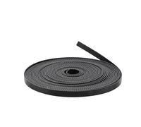 1M 2M 3M 5M / lotto PU con anima in acciaio GT2 Cintura colore nero 2GT Cinghia dentata larghezza 6mm for stampante 3d(1 meter)