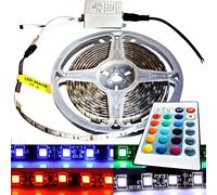 1m 2m 3M RGB 240V 12V Striscia LED Luce Luminosa Nastro a Cavo Cucina Bagno S [EEK: A+]