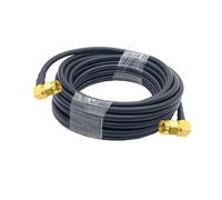 1m 2m 5m 10m 20m SMA Maschio a. Sma. Cavo coassiale maschio RG58 50OHM Sma. Adattatore del connettore del cavo del cavo dell'antenna dell'antenna WiFi WiFi(SMA M90 to SMA M90,20CM)