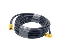 1m 2m 5m 10m 20m SMA Maschio a. Sma. Cavo coassiale maschio RG58 50OHM Sma. Adattatore del connettore del cavo del cavo dell'antenna dell'antenna WiFi WiFi(SMA M to RP M90,10M)