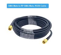 1m 2m 5m 10m 20m SMA Maschio a. Sma. Cavo coassiale maschio RG58 50OHM Sma. Adattatore del connettore del cavo del cavo dell'antenna dell'antenna WiFi WiFi(SMA M to RPSMA M,15M)