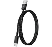 1m 3A Cavo USB C intrecciato per Carplay per iPhone Duo 18 Pro 17 16 15 Air | 18W Cavo USB a USB C per CarPlay e per Android Auto, Cable Ricarica Rapida Dati per Samsung A16 A17 S26 A57 A37/Pixel 9a Nero