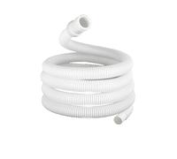 1M-5M 15mm X 16mm White Drain Hose Pipe ,Compatible For Air Conditioner ,Compatible For Washing Maching Inlet Pipe Plumbing Hoses(5M)