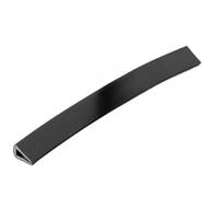 1M/5M Flexible U Channel Edge Protector for Sheet Metal - Black Rubber U-Shaped Trim for Anti-Collision Protection,1pc(3X7X10MMX1M)