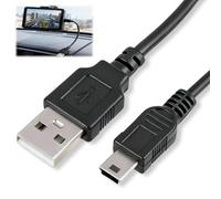 1M Cavo Mini USB per Sincronizzazione e Ricarica, USB A a Mini USB, Trasferimento Dati Veloce fino a 480 Mbit/s, Compatibile per Microfono, Dischi Rigidi Esterni, Fotocamere Digitali, MP3, Nero