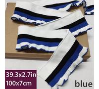 1M Costina a Maglia Nastro Cinturino Elasticizzato Increspati Righe Orlo Polsino