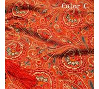 1M Floreale Damascato Jacquard Broccato Tessuto Fai Materiali Panno Cucito Soft