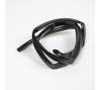 1m guaina nera per cablaggio elettrico 10.5x12mm per moto scooter ciclomotore