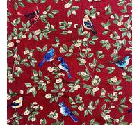 1M Jacquard Tessuto Cucito Floreale Uccello Embroideried Fai Borsa Divano Federe