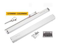 1m. KA-300 TTL 57 0mm ~ 720mm 770mm 820mm 870mm920mm1020mm Righello di grattugia ottica lineare for la fresatura tornante, DRO digitale(KA-300-920mm-1U)