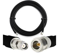 RANGEFUL 1m RP-SMA maschio a N femmina сavo coassiale 50 Ohm HF-400 flessibile (equivalente a LMR400 UF UltraFlex) - per WiFi/Router/Antenna/Wireless/RF/Radio