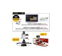 1m. SDS2MS. Imposta il kit Digital Readou con 2 pz. Lunghezza lineare 120mm ~ 1020mm for tornio Cnc. Macchina, DRO digitale(2 axis dro set 1um)