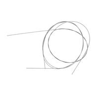 1M Super Elastic Nitinol Lega Nichel-Titanio Filo Diritto Filamento Iperelastico Filo di Acciaio per Molle (1, 0.2MMX1M)