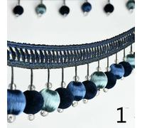 1M Tenda Cucito Frangia Pom Fodera Nastro Fai da Te Arte Arredo Casa Chic