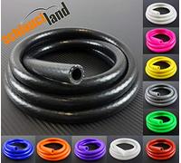 1m TUBO flessibile VARIO Silicone ID-Ø 19mm nero 200°C | Tubo Vuoto l'acqua raffreddamento | MOLTE DIMENSIONI E COLORI | Tubi aspirazione Condotto Gomma al metro tessuto Liquido refrigerante