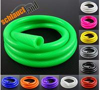 1m TUBO flessibile VARIO Silicone ID-Ø 3mm verde 200°C | Tubo Vuoto l'acqua raffreddamento | MOLTE DIMENSIONI E COLORI | Tubi aspirazione Condotto Gomma al metro tessuto Liquido refrigerante