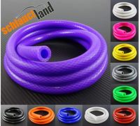 1m TUBO flessibile VARIO Silicone ID-Ø 4mm viola 200°C | Tubo Vuoto l'acqua raffreddamento | MOLTE DIMENSIONI E COLORI | Tubi aspirazione Condotto Gomma al metro tessuto Liquido refrigerante