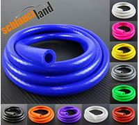 1m TUBO flessibile VARIO Silicone ID-Ø 5mm blu 200°C | Tubo Vuoto l'acqua raffreddamento | MOLTE DIMENSIONI E COLORI | Tubi aspirazione Condotto Gomma al metro tessuto Liquido refrigerante