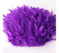 1M Turchia Piume Bordura Frangia Nastro Cucito Costume Soffice Fai Craft Orlo