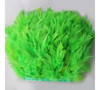 1M Turchia Piume Bordura Frangia Nastro Cucito Costume Soffice Fai Craft Orlo