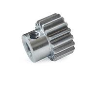 1M16T Foro 5-6-6.35-8 denti 1M Piccolo ingranaggio 1 Mod Ingranaggio Destro 1 Motore 45# Acciaio Foro Dimensione 4-16mm Trasmissione 1Pcs(Hole6.35)