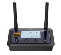 1Mii B03Pro+ Trasmettitore Ricevitore Bluetooth 5.3 Certificato LDAC per TV, Stereo, Adattatore Audio Bluetooth Wireless HiFi aptX Bassa Latenza con Display, Ingressi/Uscite Ottica/RCA/AUX da 3,5mm