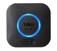 1Mii B06 Plus Ricevitore Bluetooth 5.3 HiFi Lungo Raggio 50m | Adattatore Audio Bluetooth HiFi con Jack AUX 3.5mm e RCA, 3D Surround e aptX HD, Wireless per Amplificatore, Stereo Casa