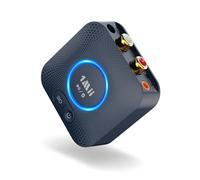 1Mii B06HD Ricevitore Audio Bluetooth 5.3, Adattatore Bluetooth per Sistema Stereo HiFi Domestico, con Audio Surround 3D a Bassa Latenza aptX HD, 15 Ore di Riproduzione, Jack AUX RCA da 3.5mm
