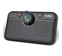 1Mii Kit Vivavoce per Auto Bluetooth 5.3 con Siri Assistente Comandi Vocali di Google Altoparlante, per Chiamate Viva Voce, GPS, Connessione Automatica, Altoparlante da 3W, Connettività Dual Link