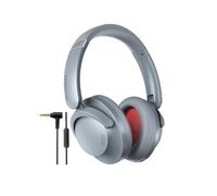 1MORE SonoFlow Pro Cuffie Wireless Over Ear, Cancellazione Attiva del Rumore, 100 Ore Di Riproduzione, LDAC Hi-Res Stereo, Cavo 3.5MM, Bluetooth 5.4, Ricarica Rapida (Argento)