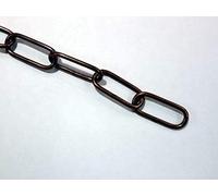 1mt CATENA BRONZO PER LAMPADARIO SOSPENSIONE FILO 3,8mm