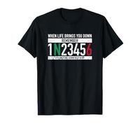 1N23456 Engranajes de Moto Regalo para Motocicletta Maglietta
