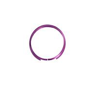 1neiSmartech Anello Decorativo Cover Ring Compatibile con Mini Cooper One D S Countryman In Alluminio per Guscio Scocca Telecomando Chiave (viola)