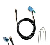 1neiSmartech Cavo Aux Adattatore Jack Femmina e Ponticello + Kit Estrazione Chiavette Smontaggio per Autoradio Compatibile con Delphi Bosch Compatibile con Fiat Lancia Alfa