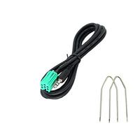 1neiSmartech Cavo Aux Audio e Kit Smontaggio Compatibile con Renault Clio Megane Modus Scenic Twingo Laguna per Autoradio Update List (JACK MASCHIO)