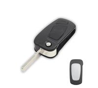 1neiSmartech Chiave 3 Tasti Compatibile con Ford Ka 2008-2016 RU8 MK2 MKII per Telecomando Auto con Guscio Lama Vano Batteria Placca Adesivo e Vite Senza Elettronica
